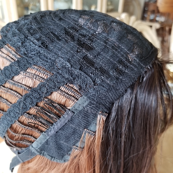 Ombre Brown Full Wig